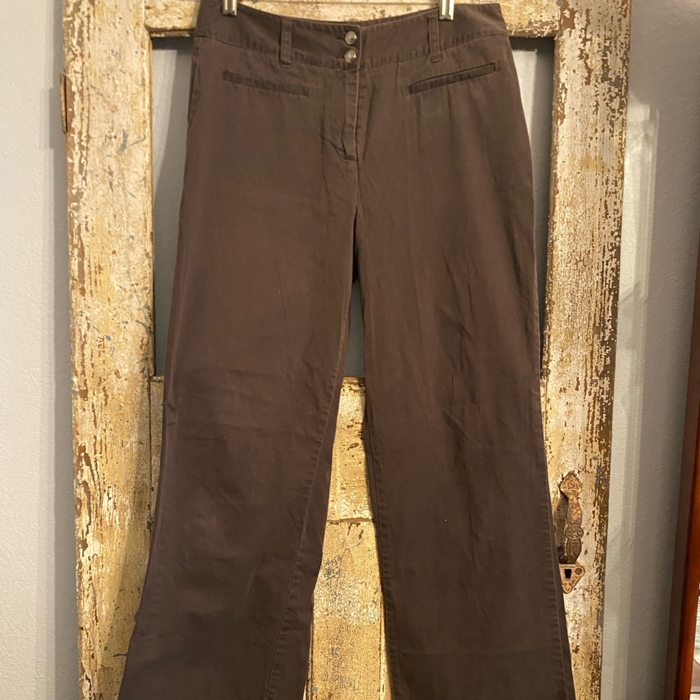 Chico’s Brown Wide-Leg Casual Pants, Chico’s size 1